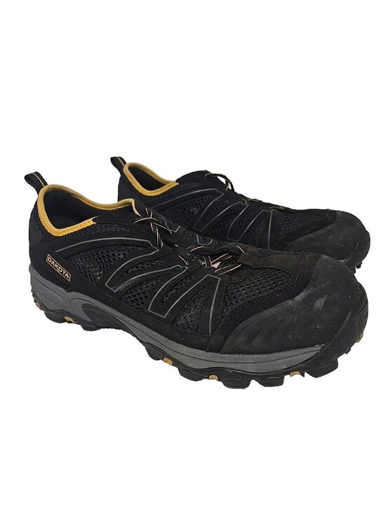 Dakota Other - Dakota Men's Low-Cut Aluminum Toe Composite Plate Safety Shoes 2302 Black 12W/L